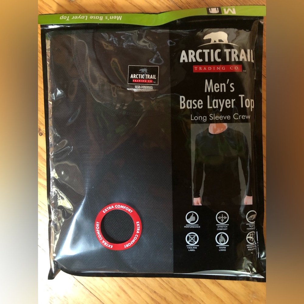 Attic Trail Men’s Base Layer Top Long Sleeve Crew